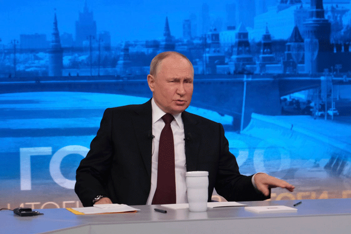 Владимир Путин про Украину