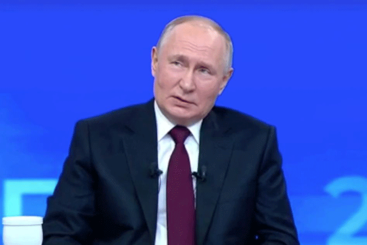 Путин рассказал о причине своего кашля