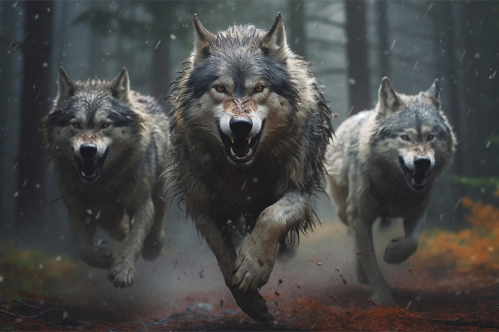 Волки наносят колоссальный ущерб копытным животным в Хакасии