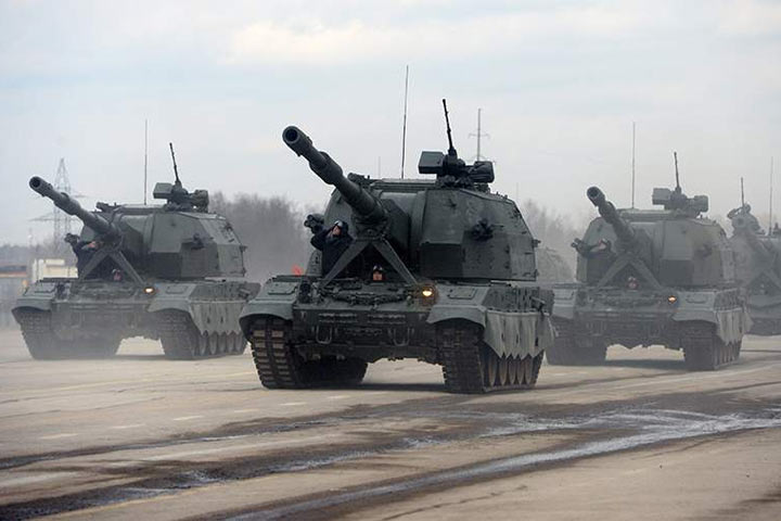 Российские войска получили новейшие САУ «Коалиция-СВ»