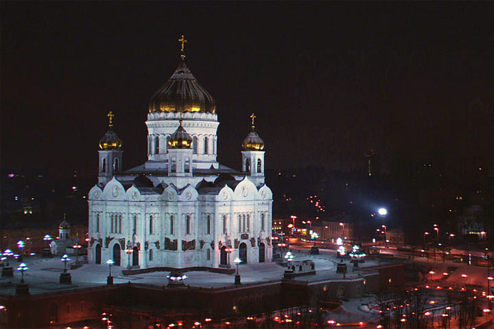 Русское Рождество. Богослужение в Храме Христа Спасителя. Прямая Трансляция