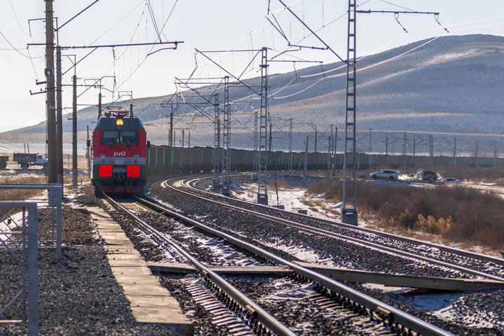 КрасЖД открыла двухпутное движение поездов на 2-х участках в Хакасии