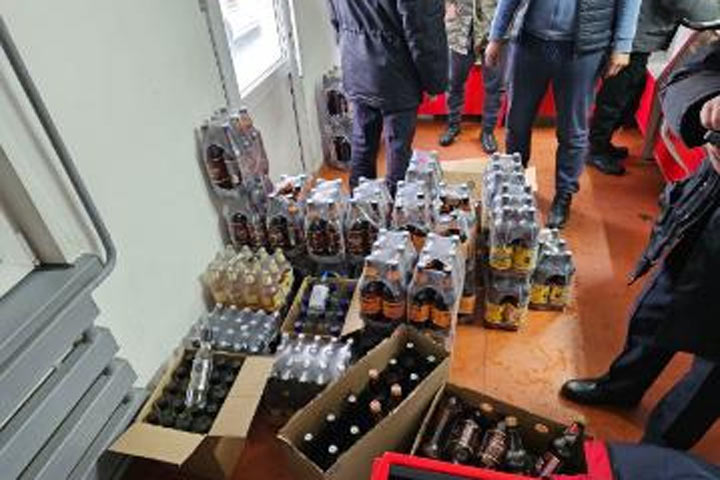 Через пост «Шивилиг» не смогли провести более тысячи литров пива 