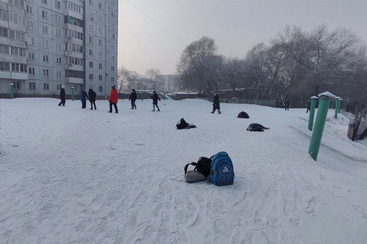Потепление и снег идут в Хакасию