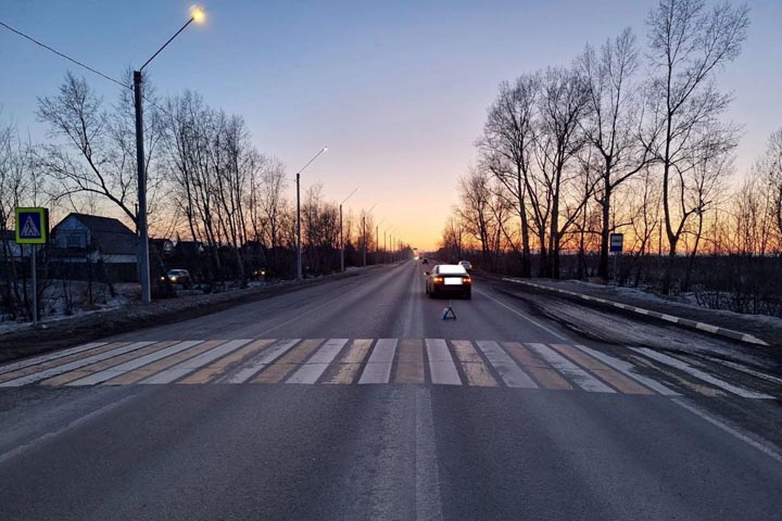 На Аскизском тракте сбит пешеход в наушниках 