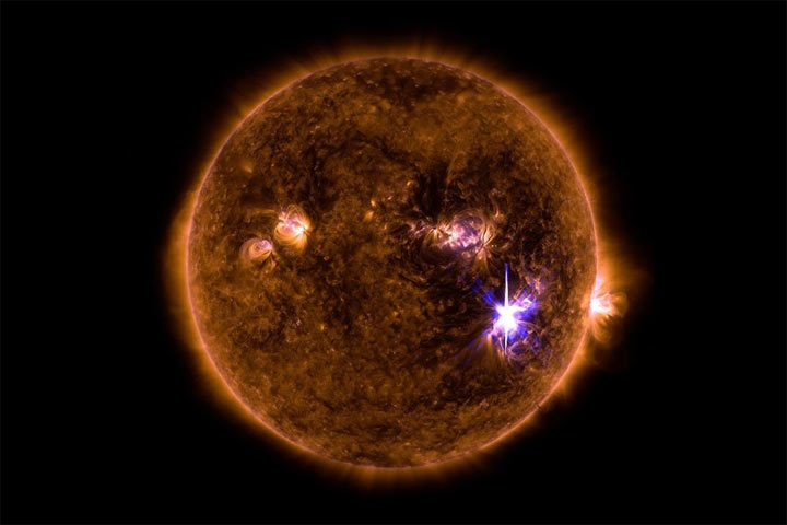 На Солнце случилась крупнейшая за последние годы вспышка