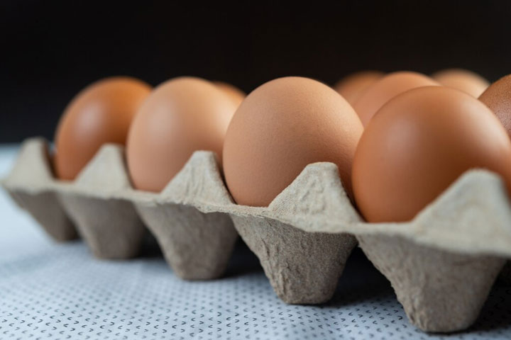 В Хакасии замедлился рост цен на куриные яйца