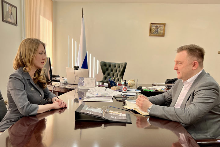 Юлия Исмагилова обсудила с замминистра просвещения РФ образование в Хакасии