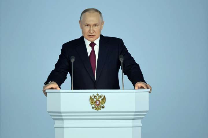 Путин: Без суверенной, сильной России никакой прочный миропорядок невозможен