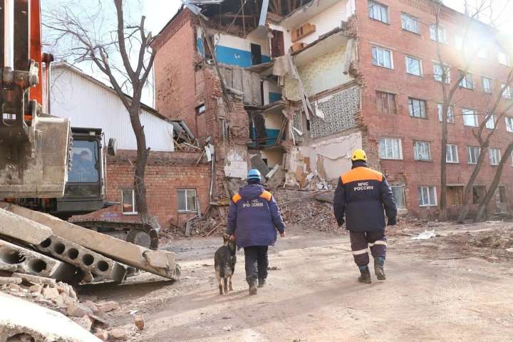 Разбор завалов рухнувшего здания в Черногорске завершен 