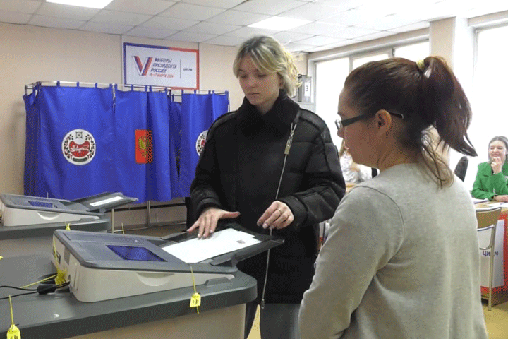 Явка избирателей на выборах в Хакасии по состоянию на 15 часов 16 марта составила 40,87%