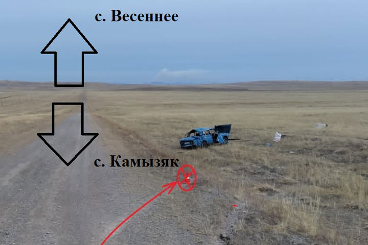 На дороге Весеннее - Камышовая - Камызяк погиб водитель 