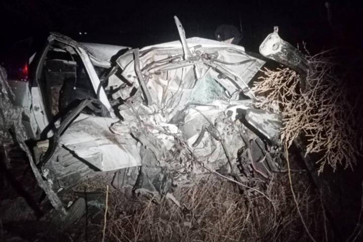 На Аскизском тракте погиб водитель Toyota Corona 