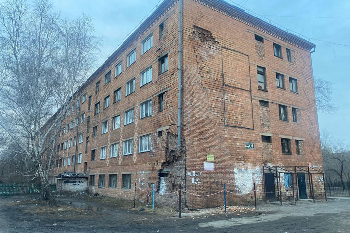Дом №12А по Дзержинского в Черногорске признан аварийным
