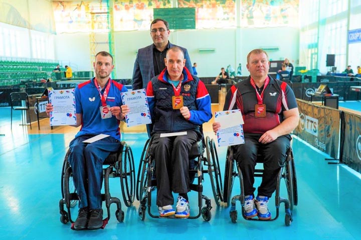 Теннисист паралимпийской спортшколы Хакасии – победитель всероссийских соревнований