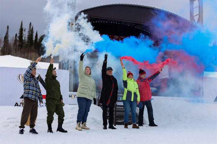 В Вершине Теи прошли III зимние спортивные игры муниципалитетов Хакасии
