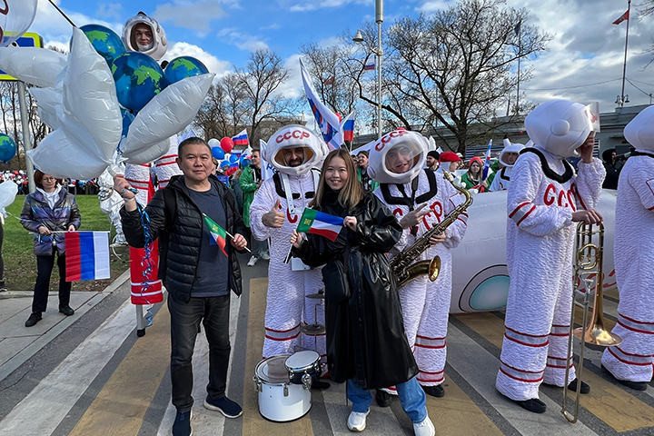 Хакасия вместе со всей страной отметила День космонавтики на ВДНХ