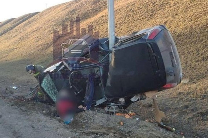 Непристегнутый водитель разбился насмерть в ДТП на трассе