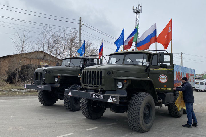 Алтайский район встретил автопробег «Хакасия – фронту»