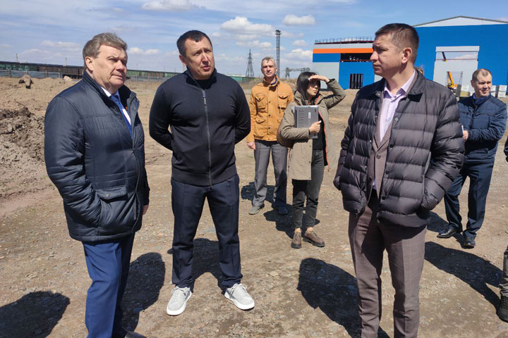 Юрий Курлаев лично контролирует строительство индустриального парка