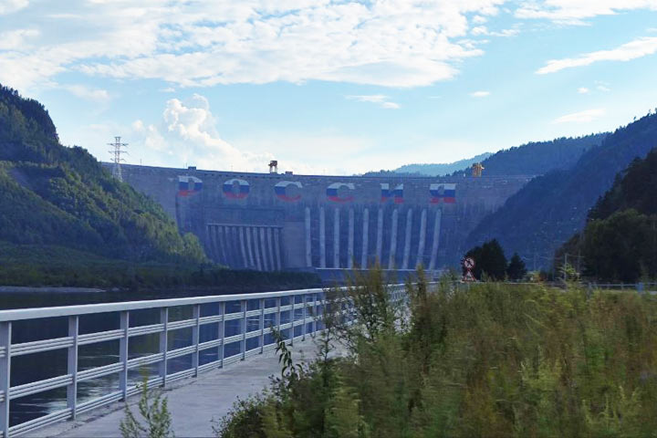  Саяно-Шушенская ГЭС в Хакасии сработала воду