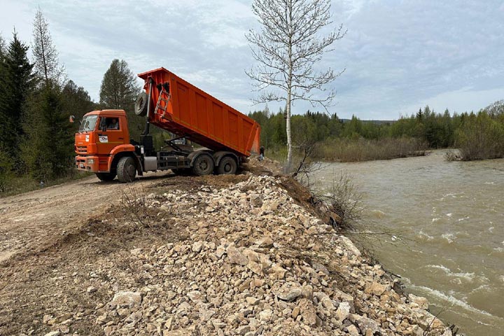 Дамба в Орджо полностью восстановлена 