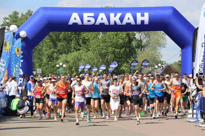 Фестиваль бега «Быстрее ветра» – праздник спорта в Абакане