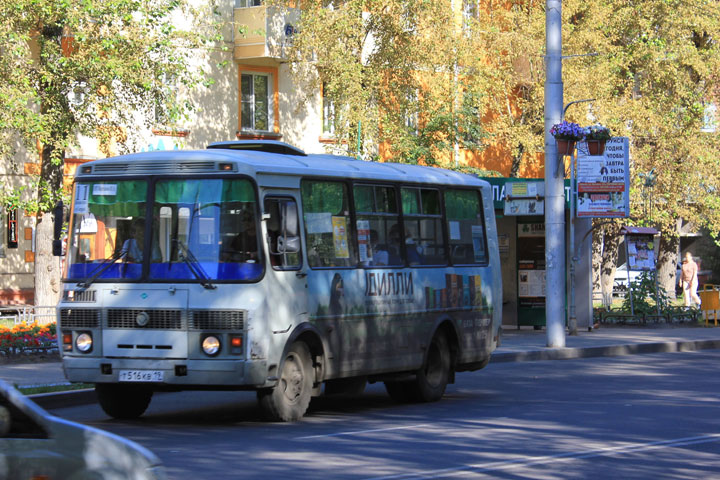 Маршрут автобуса №9 в Абакане изменится в связи с капремонтом проспекта Ленина