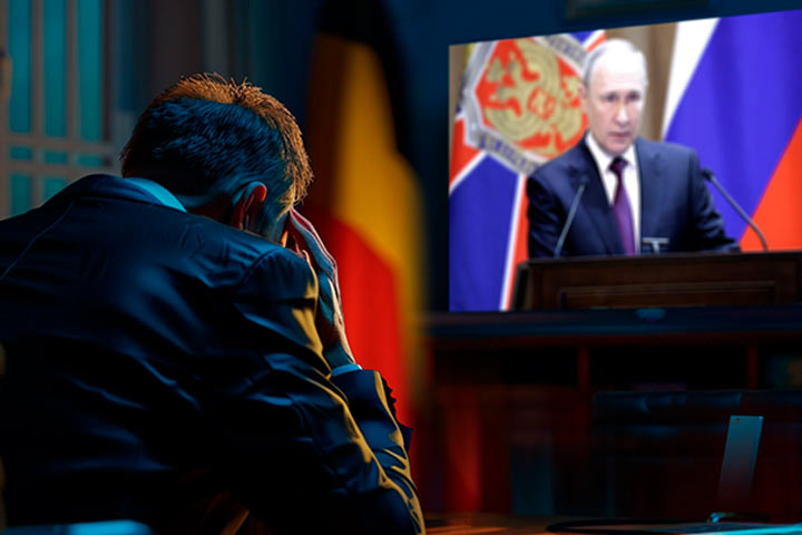 Путин размазал немецких политиков, Германия узнала о себе правду
