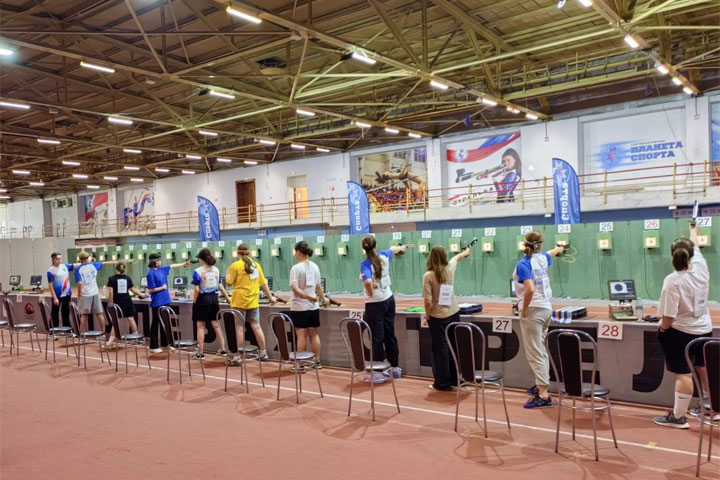 Спортсмены из Хакасии приняли участие в соревнованиях «Юный стрелок России»