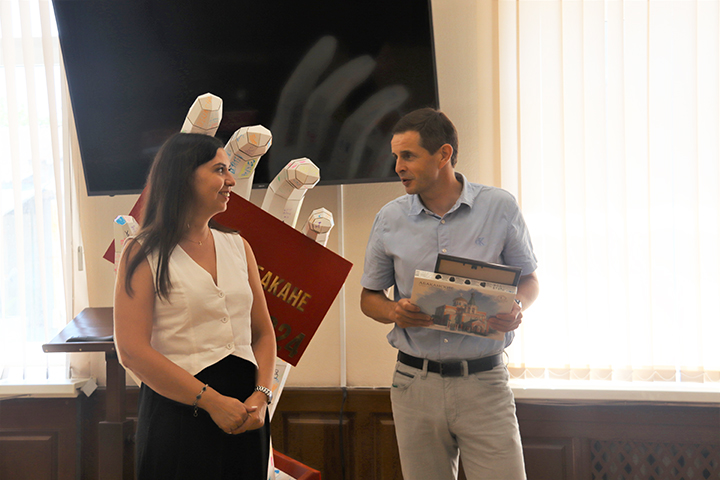 Алексей Лемин поблагодарил организаторов выставки «Сделано в Абакане»