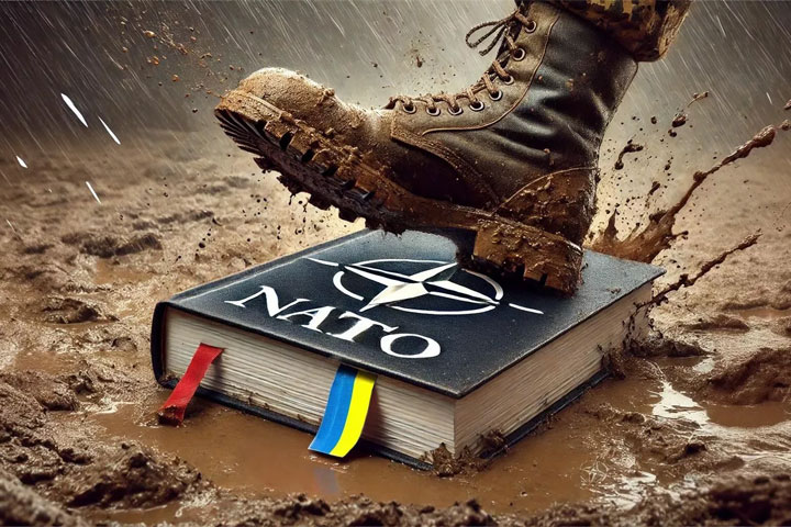 Россия официально получила право вето на вступление Украины в НАТО