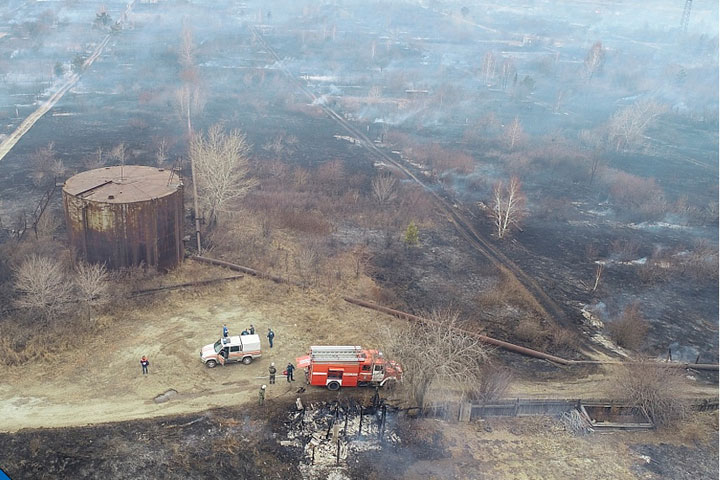 В Хакасии сгорела майнинговая ферма 