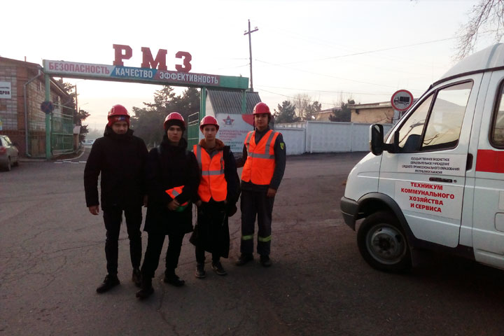 Студенты абаканского техникума прошли практику на ремонтном заводе