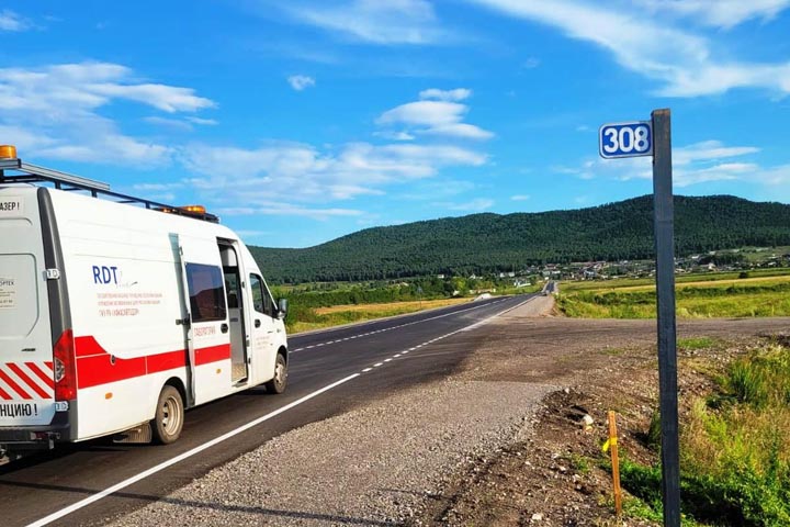 В Хакасии отремонтировали четыре километра трассы Ачинск - Ужур - Шира - Троицкое