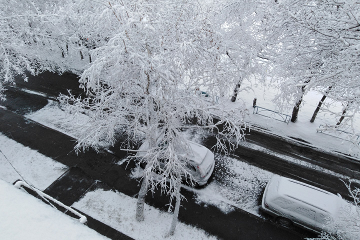 Погода недели в Хакасии: весна пробивается со снегом 