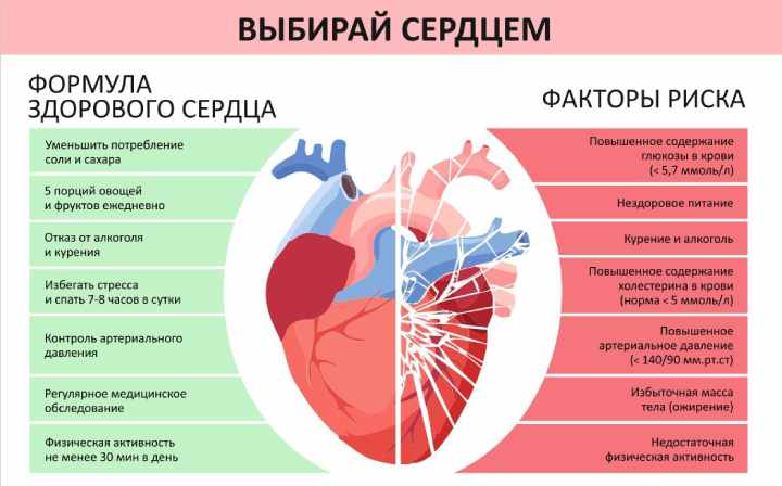 Минздрав Хакасии назвал формулу здорового сердца