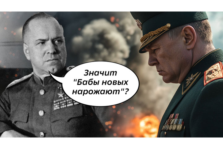 «Бабы новых нарожают». Командиры превзошли маршала Жукова. «Гудвин» и «Эрнест» не последние?