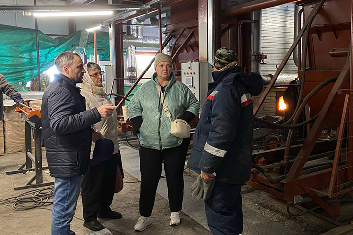 В селе Приисковое запустили новую котельную