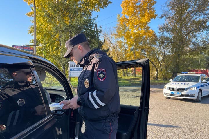 Хакасские гаишники в последнюю декаду сентября поймали 123 пьяных водителя