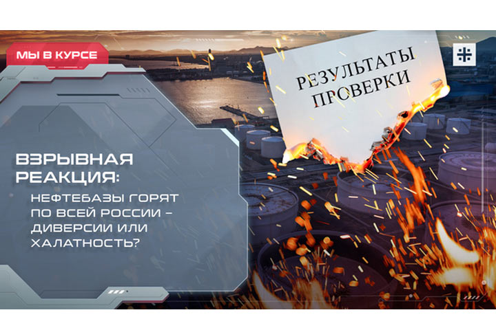 Взрывная реакция: Нефтебазы горят по всей России – диверсии или халатность?