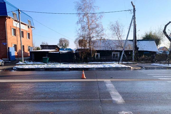 В Абакане сбили школьника