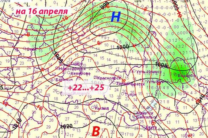 К выходным тепло из Казахстана прорвется в Хакасию