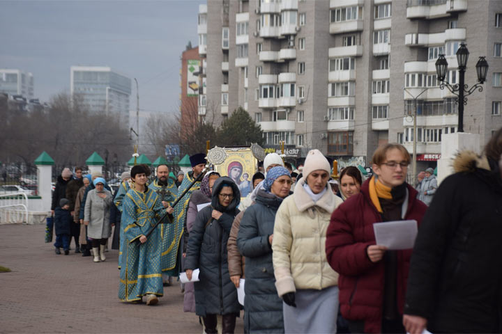 В Абакане освятили часовню “Неувядаемый Цвет”