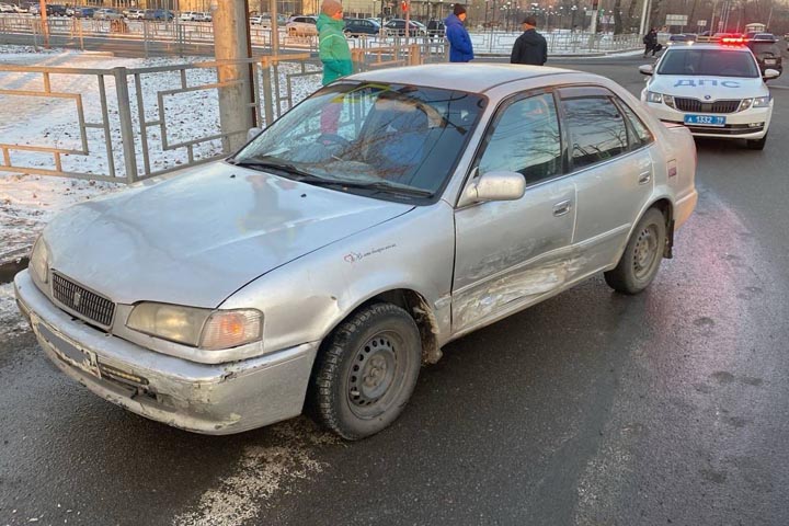 Ещё один проезд на красный в Абакане привел к человеческим травмам