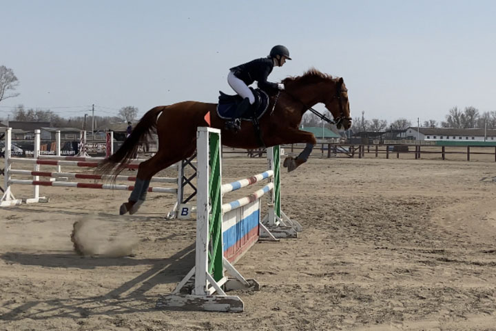 В Хакасии прошли крупные соревнования по конному спорту 