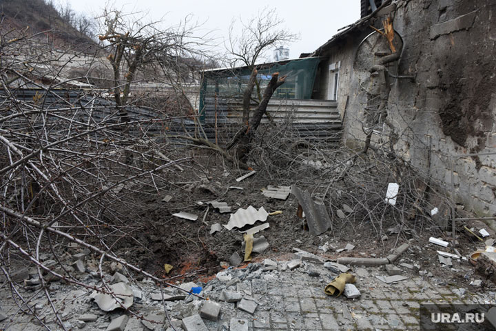 Российское село обстреляли со стороны Украины
