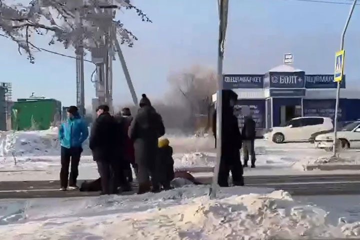 В Саяногорске сбили пешеходов