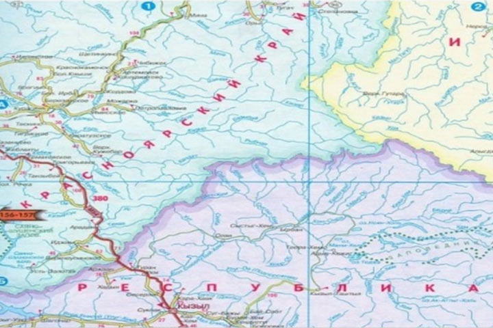 Вопрос о границе Хакасии с Красноярским краем до конца не решен