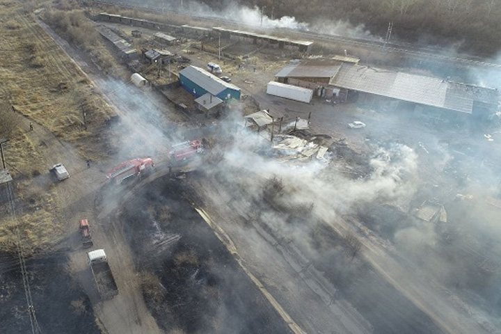 Хакасия рассчитывает на караулы пожарных поездов 